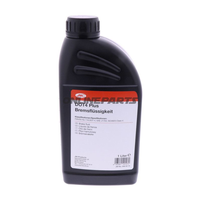 Bremsflüssigkeit DOT4 Plus 1 Liter JMC