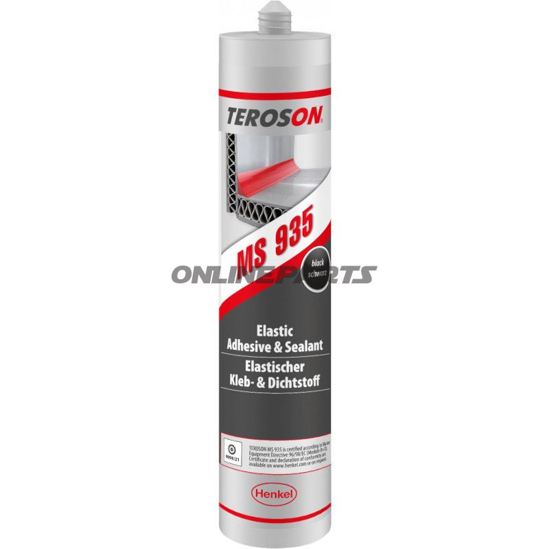 Dichtungsmasse MS 935 290 ml Teroson schwarz Caravan