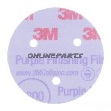 Schleifscheiben 3 Loch K1200 50 Stück 75 mm Hookit 260L+