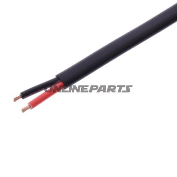 Kabel XYFAZ 2X1.5 schwarz Packung 10 Meter