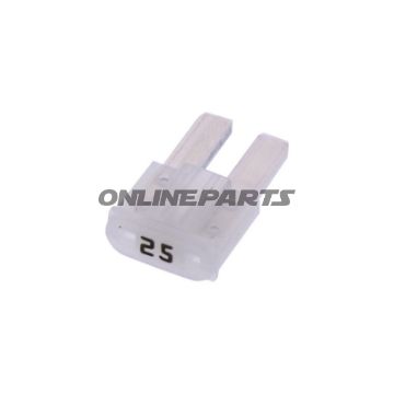 Micro 2-sikring 25A JMP, pakke med 5 stk.