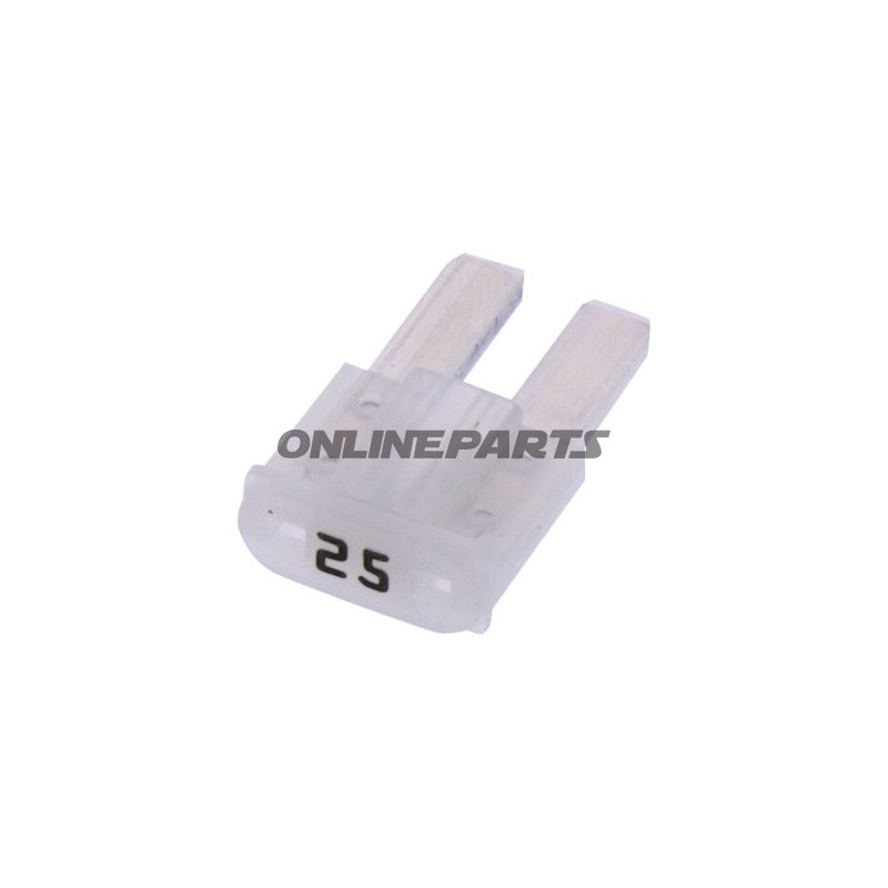 Micro 2-sikring 25A JMP, pakke med 5 stk.