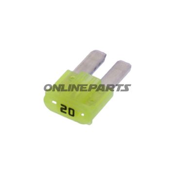 Micro 2-sikring 20A JMP, pakke med 5 stk.