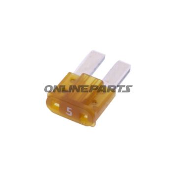 Micro 2-sikring 5A JMP, pakke med 5 stk.