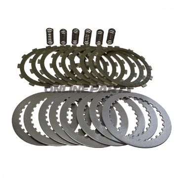 Kobling Aramid EBC lameller + fjedre + skiver til Yamaha FZR 600 N
