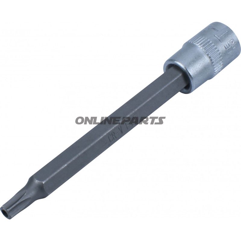 Brug 1/4 85MM Torx T25 med borehul