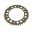 Bag tandhjul Alu 44 Tooth Pitch 520 Silver Esjot Inner Diameter 125 Bolt Spacing 150 til Husqvarna Norden 901