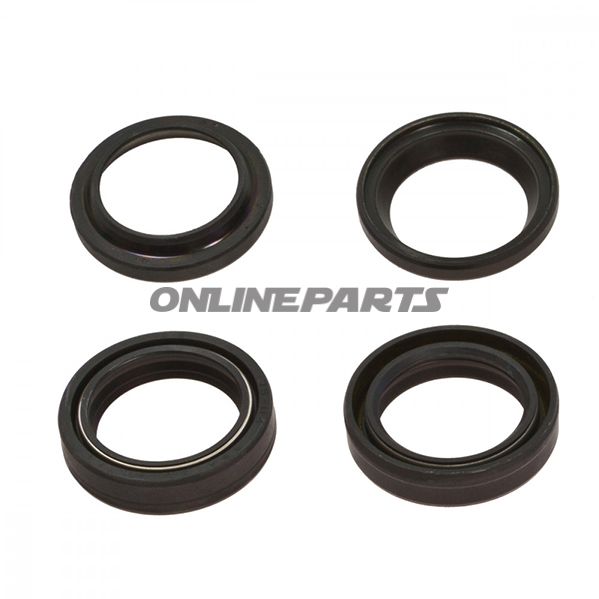 Simmerring sæt Gabel Tourmax 35X48X11MM med støvhætte til Kawasaki GPZ 550 A