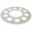 Bag tandhjul Alu 45 Tooth Pitch 520 Silverinner Diameter 100 Bolt Spacing 120 til BMW G 650