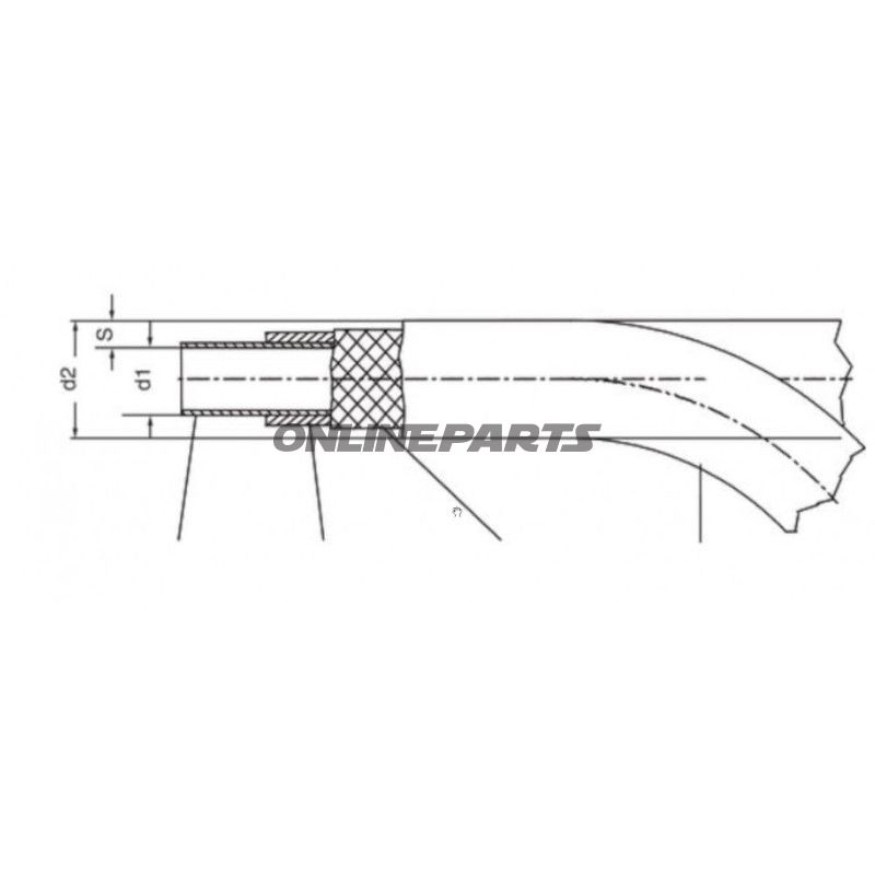 BRÆNDSTOFSLANGE 3.5X9.5MM 15 meter
