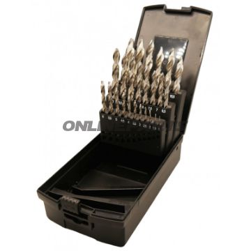 TRIN SPIRALB KIT 25 STK HSSG M2 1-13 mm
