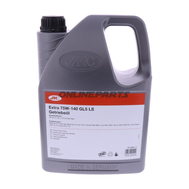 OEL GETR GL5 75W140 5LJMC LS EKSTRA