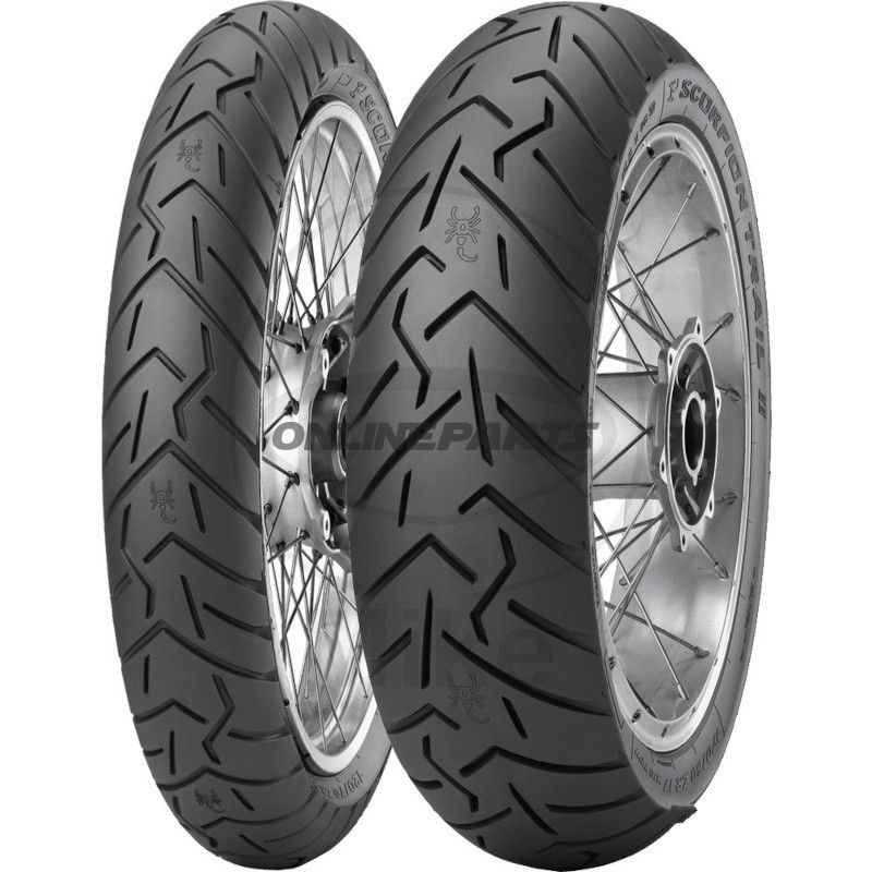 90/90-21 54V TL FR DÆK PIRELLI SCORPION TRAIL II
