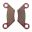 BREMSEKLODSER SINTRET OFF-ROAD SD BREMBO ALTN 7370034