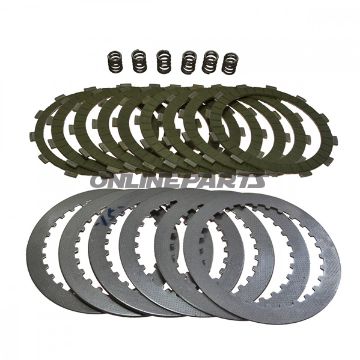 Kobling Aramid EBC lameller + fjedre + skiver bl.a. Suzuki TL 1000 S