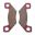 BREMSEKLODSER SINTRET OFF-ROAD SD BREMBO Alternativ: 7320025
