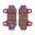BREMSEKLODSER SINTRET VEJ BAG SP BREMBO Alternativ: 7321011