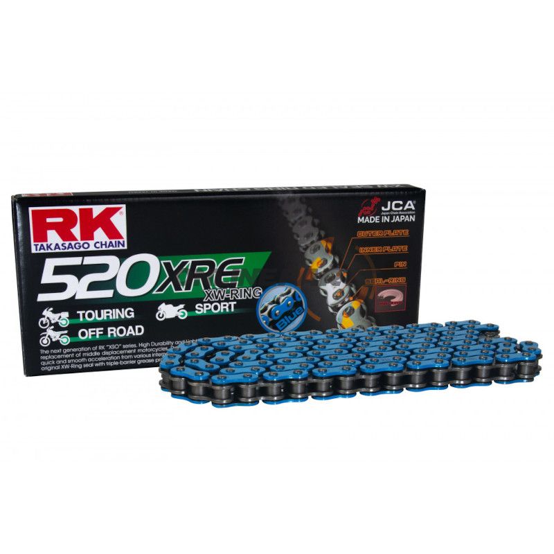RK XW RINGKÆDE BL520XRE/116 ÅBEN KÆDE MED NITTELED