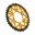 BAGESTE TANDHJUL TWINSTAR 41 TAND PITCH 520 GULD