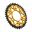 BAGESTE TANDHJUL TWINSTAR 40 TAND PITCH 520 GULD