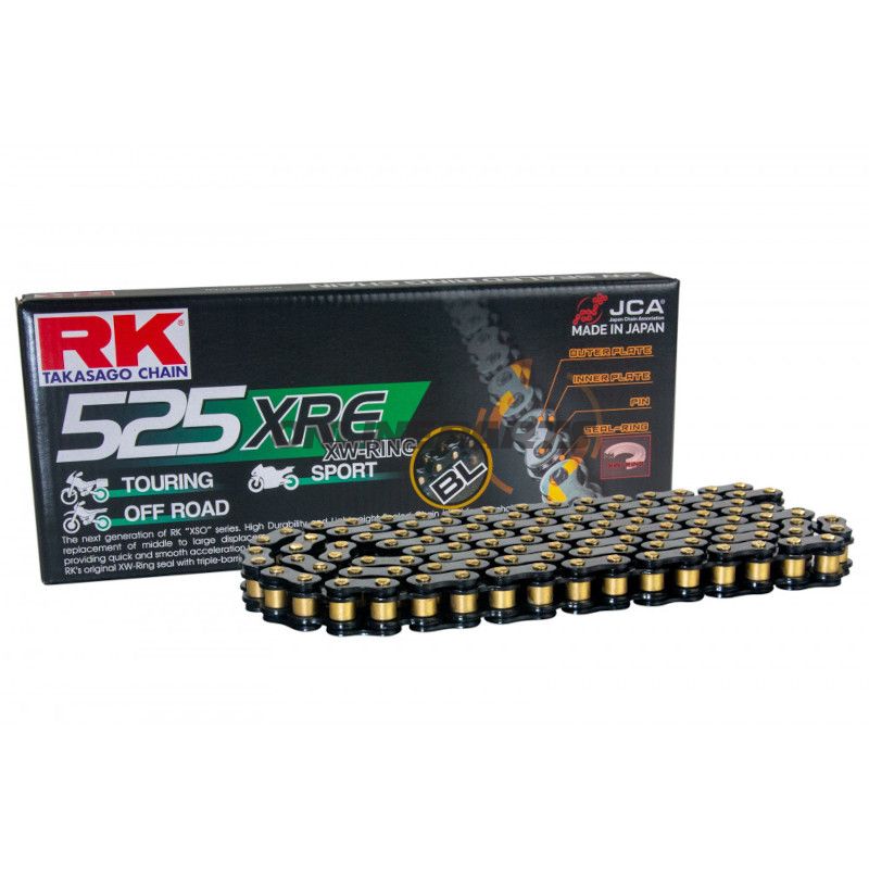 RK XW-RINGK SW525XRE/118 KÆDE ÅBEN W NITTELÅS