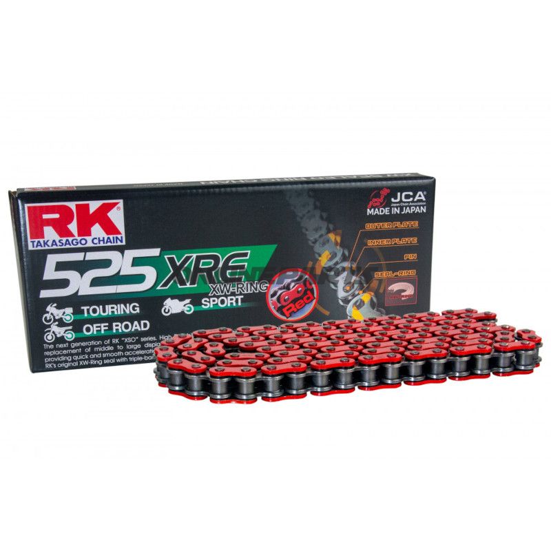 RK XW-RINGK RT525XRE/120 KÆDE ÅBEN W NITTELÅS