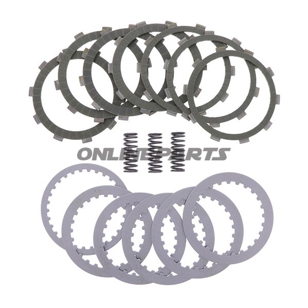 Kobling Aramid EBC lameller + fjedre + skiver bl.a. KTM Duke 390
