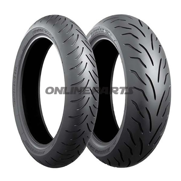 130/70-12 56L TL bagdæk Bridgestone SC1