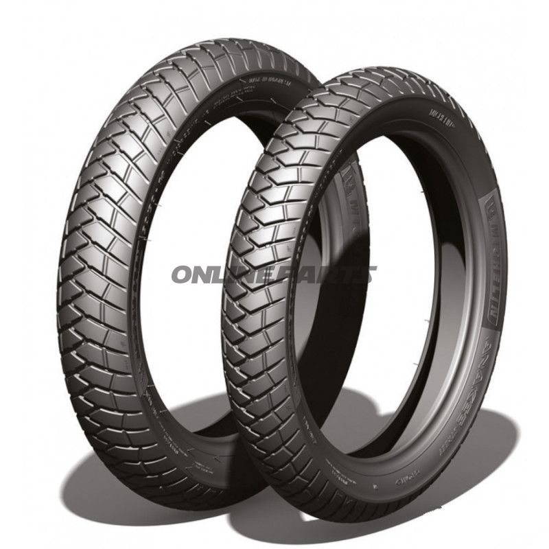 110/80D14 53P TL For/Bag DÆK MICHELIN ANAKEE STREET