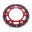 BAGHJUL DOBBELT 63Z PITCH 428 RØD ZF INDVENDIG DIAMETER 136 BOLT AFSTAND 156