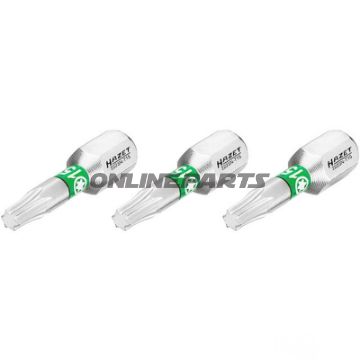 BIT TORX T15 1/4Z 3 DELE 25 mm 1/4Z=6,3 mm