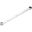 Ring SKRALDENØGLE LANG SORT 18