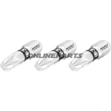 BIT KR SCHL PZ3 1/4Z 3 STK 25 mm 1/4Z=6,3 mm
