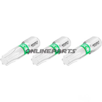 BIT TORX T30 1/4Z 3 DELE 25 mm 1/4Z=6,3 mm