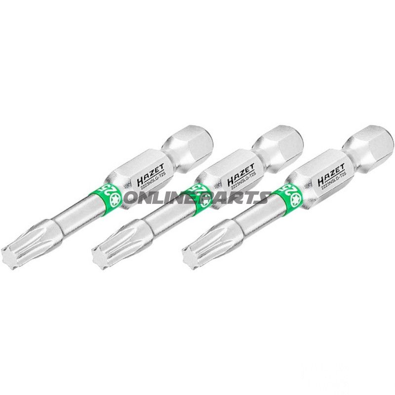 BIT TORX T25 1/4Z 3 DELE 65 mm 1/4Z=6,3 mm