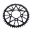 BAGESTE TANDHJUL ALUMINIUM 46 TANDAFSTAND 520 SORT JT INDVENDIG DIAMETER 076 BOLTAFSTAND 100