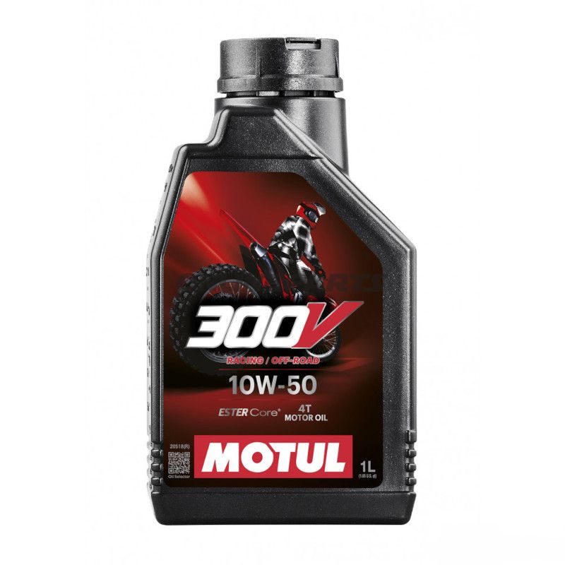 Motoröl 10W50 4T 1 Liter Motul synthetisch 300V Factory Line Offroad Racing