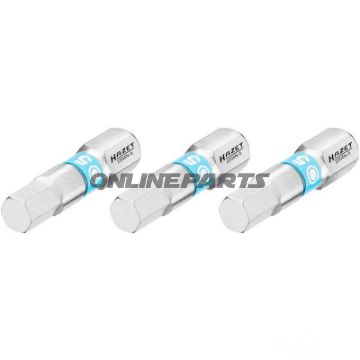 BIT INDEN 5 1/4Z 3 STK 25 mm 1/4Z=6,3 mm