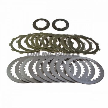 Kobling Aramid EBC lameller + fjedre + skiver bl.a. Suzuki GSF 1200 S