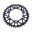 BAGESTE TANDHJUL ALUMINIUM 41 TANDAFSTAND 520 SORT JT INDVENDIG DIAMETER 106 BOLTAFSTAND 125