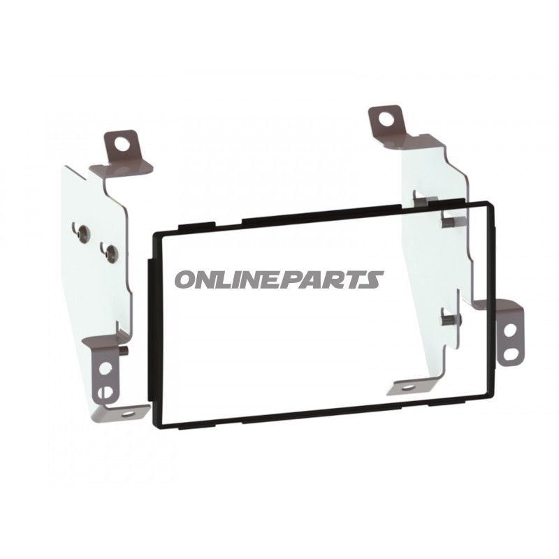 RADIOBLENDE 2-DIN SW
