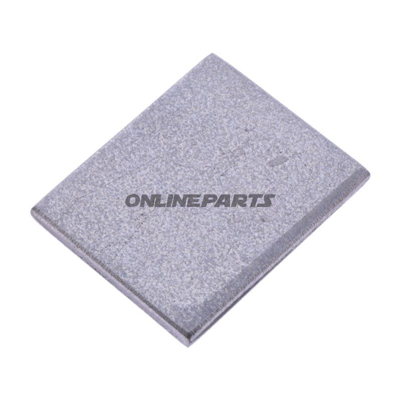 BALANCEPLADE 5MM 50X40MM