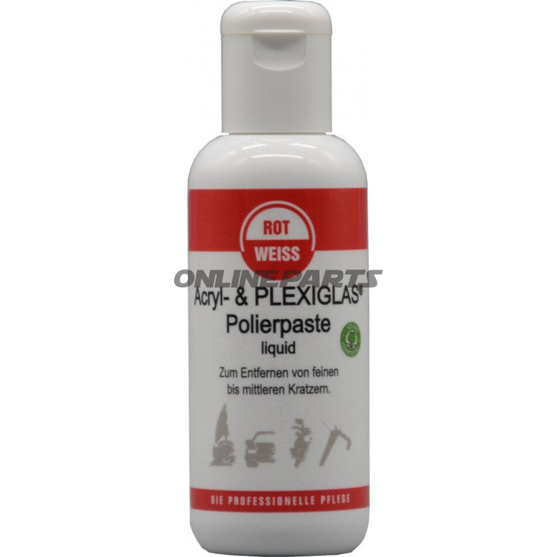 POLIERP ACRYL-&PLEXI150ML FLYDENDE RÅD Weiss
