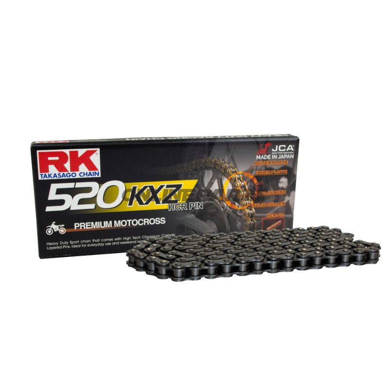 RK STD KÆDE 520 KXZ/120 ÅBEN KÆDE MED CLIPLED