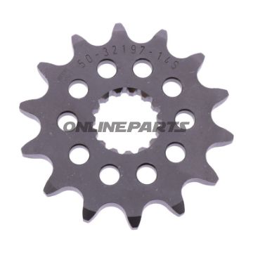 Racerhjul 14T pitch 520 fintandet indvendig diameter 22/25