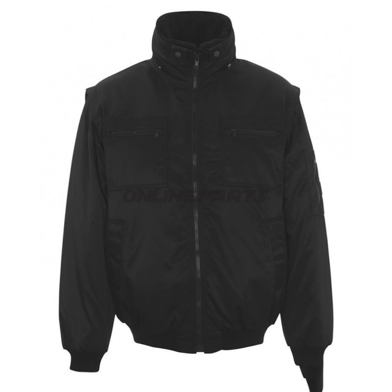 PILOT JAKKE MCT GRÅ. XL SORT