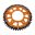 Tandhjul Dual 48T Pitch 530 orange ZF indvendig diameter 098 Bolt Cirkel 140