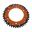 Tandhjul Dual 43T Pitch 520 orange ZF Indvendig diameter 125 Bolt cirkel 150