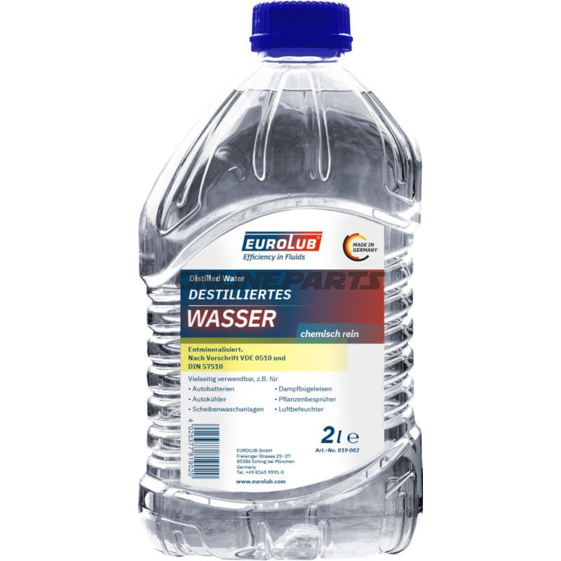 VAND DESTILLERET 2L