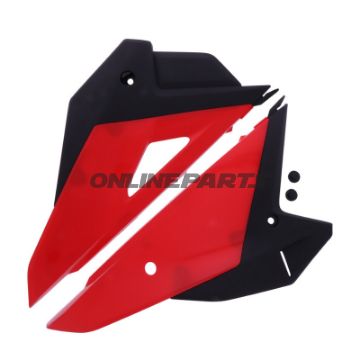 Sidepanel sat rød